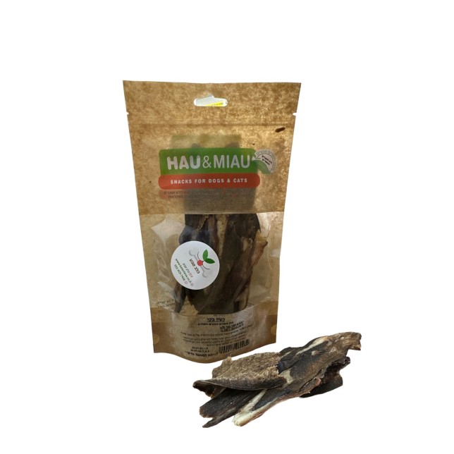 האו ומיאו - פרוסות לשון בקר 70 גרם